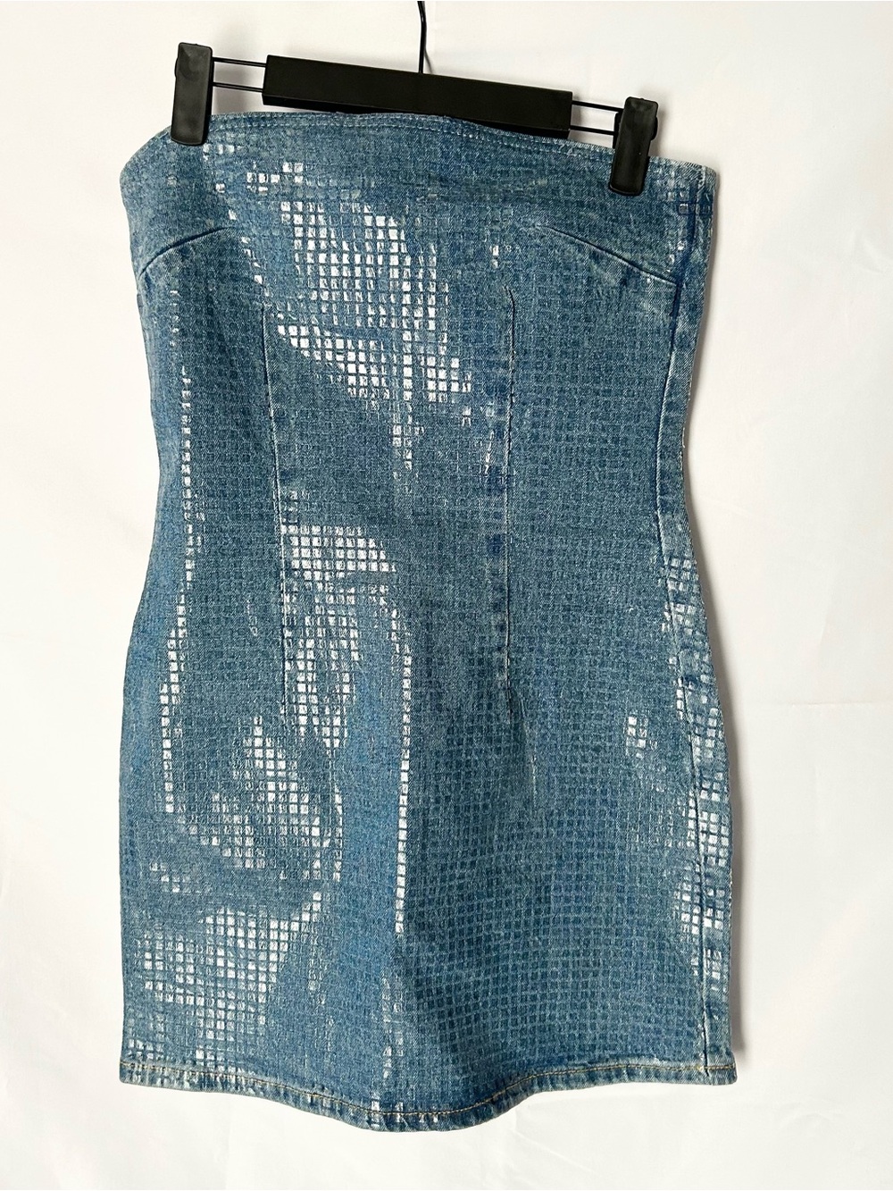 Forever 21 Blue Shimmer Bodycon Dress